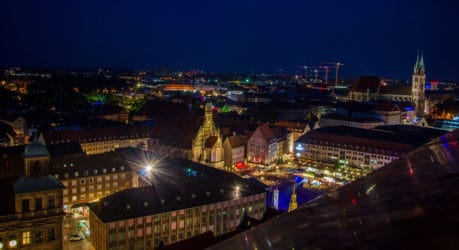 Ausblick vom Turm der Sebalduskirche Nürnberg