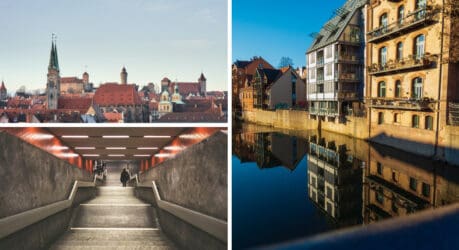 Drei Bilder von verschiedenen Nürnberger